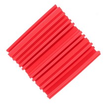 목모보드 차음재 흡음재 천정텍스 차음시트 스튜디오 어쿠스틱 폼 방음 보호 스폰지 벽 방음 흡수 처리 패널 씰링 스트립, 빨간색, 01 02