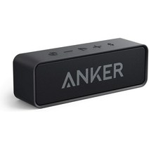 앤커 사운드코어 블루투스 스피커 무선 Waterproof Bass Stereo Sound W/ Alexa, Black
