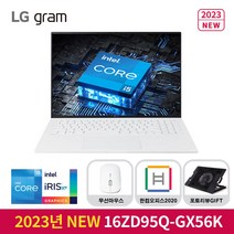 LG전자 2022 그램 16, 16ZD95Q-GX56K, Free DOS, 512GB, 16GB, 코어i5, 스노우 화이트