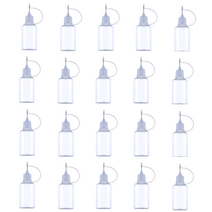 27리빙 휴대용 화장품 뾰족캡 소분공병 20개, 30ml 바늘공병 화이트