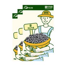 콩씨앗종자) 쥐눈이콩(50gx3) S2577