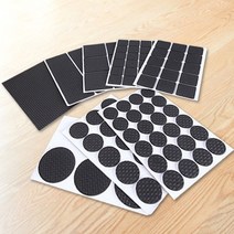 icepink소음방지패드 스크레치 장판긁힘 마루 찍힘보호 의자 가구 미끄럼방지 층간 수평 진동, 사각4.5X14.5cm