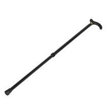 어르신지팡이 접이식 의자 노인지팡이 세발 네발 장비 등반 최고의 핫 텔레스코픽 섹션 하이킹 관광, 검은색