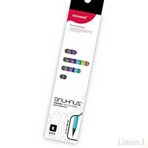 리시안제이 육각 지우개 연필 B 6본입 육각연필 지우개연필