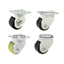 캐스터 중하중용 WIM-800F WIM-800S WIMT-800F WIMT-800S 핸들카 가구 프로파일 바퀴, WIMT-800F 회전