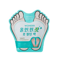 토니모리 원더 올인원샷 풋 필링팩 20g, 2개, 2개입