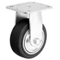 5인치 구름성향상 이동 캐스터 검정 바퀴 핸디카트 운반용수레 짐운반, 1개