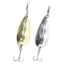 부산가자낚시-피나투라 메탈 씨 스푼 배스 농어 지그, 20g, 골드(FH-36-01)