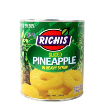 리치스 파인애플 슬라이스 통조림 3062g