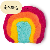 [해외] 러쉬 레인보우 버블 바 입욕제 230g 뉴질랜드 직송 LUSH, 1개