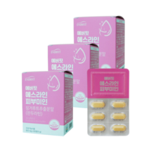 체지방관리 에스라인 피부미인 60정 피부건강 다이어트 핑거루트추출물 에버핏 3중기능성, 3개