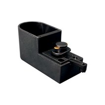 S레일 1M 2M 카페 인테리어 LED조명 레일조명 레일등 레일부속, 중간전원연결 블랙