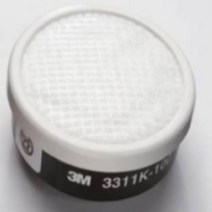 쓰리엠 주조 석유화학 악취제거 방독면 방진 정화통