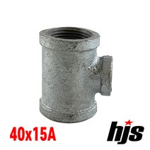 철 이경티 T 40x15A / 이경 티 배관 자재 부속 소켓 연결 나사 보일러 수도