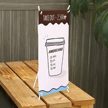 미니배너 미니배너거치대 탁상용배너 실사출력, 미니배너 150x300 출력물포함가