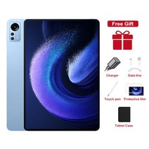 태블릿 안드로이드 패드 6 프로 맥스 12GB 512GB 11 인치 LCD 스크린 윈도우 PC 5G 와이파이 스냅드래곤 870195875, Blue, 12.Blue  12GB 512GB