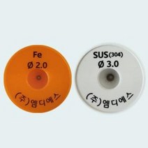 금속검출기 시편, 사각형, 0.8mm, Fe, 1개