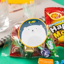 어린이집 유치원 생일 선물 답례품 / 학교 회사 교회 단체 간식 선물 / 쪼꼬미 실속 간식 세트 곰도디, 1개