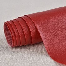 소파 커버 쇼파 패드 매트 200x137cm 직물 diy 자기 접착 pu 가죽 수리 홈, 100x137, 빨간색