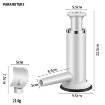 소세지충진기 수동 소시지 채우는 기계 미트볼 제조기 지상 고기 Stuffer 도구 홈 주방 DIY Gardgets 스테, 하얀