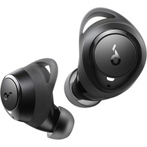 앤커 SoundCore 무선 이어버드 Life A1 인이어 블루투스 헤드폰 IPX7 방수, 블랙