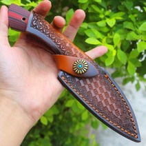 서바이벌나이프 캠핑용칼 헌팅나이프 스틸 야외 전투 포켓 스트레이트 고정 블레이드 사냥 전술, 없음