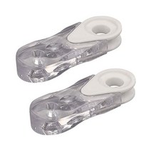 허니콤쉐이드 윈드우블라인드커튼 블라인드 액세서리 코드 무게 플라스틱 수직 창 롤러 블라인드 2 팩 창 셔터 투명 플라스틱 안전 손