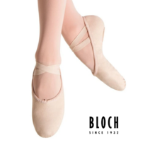 블락 발레 슈즈 Pump 핑크, 5.5, C