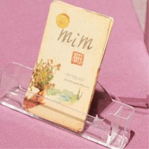 은행 부동산 볼펜 명함 꽂이 케이스 10개 명함통 홀더 상담사 보관함 병원