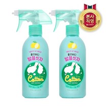 LG생활건강 온더바디 코튼풋 발을씻자 풋샴푸 레몬 385ml x 2개