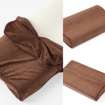 메모리폼 경추베개(브라운) 굿잠베개 빨아쓰는베개 푹신한베개