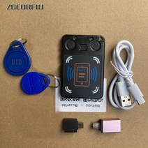 rfid복사기 rfid태그 NFC-PM8 RFID 디코딩 복사기 NFC 스마트 칩 카드 리더 13.56Mhz s50 배지 복제 125Khz T5577 토큰 태그 작가, [01] Group A