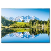 재물운 폭포그림 호수그림 물그림 액자 풍경 시원한 풍수 인테리어 대형캔버스 풍수지리 거실 개업선물 집들이선물, 13. 축복 호수