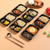 2주 바프 다이어트 식단 한달 바디 프로필 저염식 남자 도시락, 밥이땡기는날도시락_6종_12팩