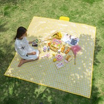 셸라리스 아웃도어 피크닉 돗자리, 옐로우 선샤인