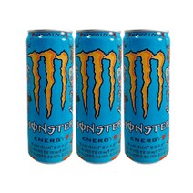 해태음료 몬스터에너지 망고로코 355MLX3, 3개, 355ml
