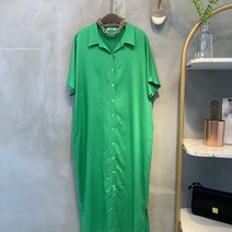 씨샵인더룸 / 칼로 린넨 셔츠 원피스 5color