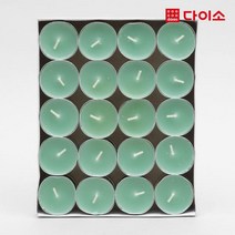 [다이소]컬러티캔들(12 g*40P)(버베나향)-1026798