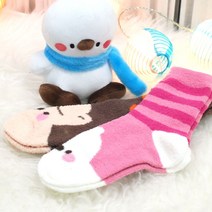 꿈요정 아기새 국산 펭귄 캐릭터 수면양말 한국캐릭터 정품 10대 20대 학생
