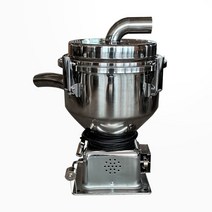 진공 흡입 과립 공급기 스텐 호퍼 이송기 7.5L 12L 25L, 6L 호퍼 38 구경