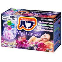 카오 바브 나이트아로마 입욕제 40g 12정입 각 3정
