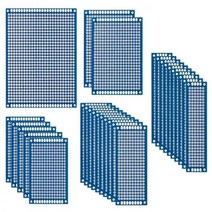 5/10개 보드 프로토 타입 블루 37 46 57 79 양면 회로 기판 전자 키트, 10pcs 7x9cm