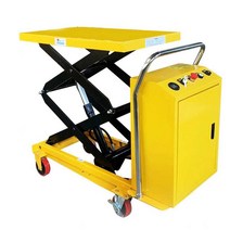 유압 리프트 플랫폼 오토바이 전동 소형 구르마 카트, (전동리프팅) 인양능력  300kgx0.9m