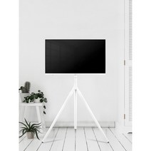 라익미 이젤형 TV 스탠드 티비 거치대 삼성 LG 호환 40인치 43인치 49인치 50인치 55인치 60인치 65인치, 라익미 TV 스탠드 4750 화이트