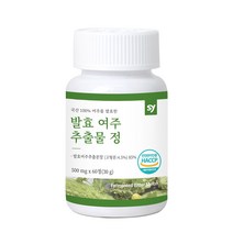 발효 여주 추출물 정 고함량 여주정 여주환 고농축 여주즙 홍국 균 구기자 돼지감자 분말 먹는 식물성 P 인슐린 혈당 케어 보조제 효능 국내산, 60정 X 1개