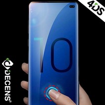[데켄스] 갤럭시노트10플러스 5G 액정필름 4DS 글라스 F004, 기종선택:갤럭시S6엣지플러스 / 색상선택:F004-클리어