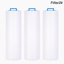 듀벨 F15 수도애 연수기 호환 리필필터-실속형 3개/순정대비 두꺼워진 필터 [20％ UP]