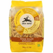 ALCE NERO (알체넬로) 유기 전립분 펜네 500g (오가닉 이탈리아산식이섬유 배아 삶은 시간 10분) ALCE NERO(アルチェネロ) 有機 全粒粉 ペンネ 500g (オーガニ