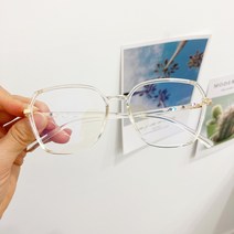 [라피던트] 헥사곤 육각 뿔테 블루라이트 차단 안경 (C2060)