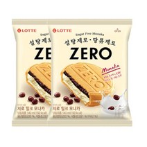 롯데제과 아이 어린이 학생 여름간식 제로 아이스 모나카 설탕 당류 제로 당충전 존맛탱, 14세트
